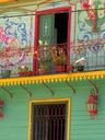 A more arsty building in La Boca.